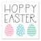 Hoppy Easter Eggs Canvas Wall Art